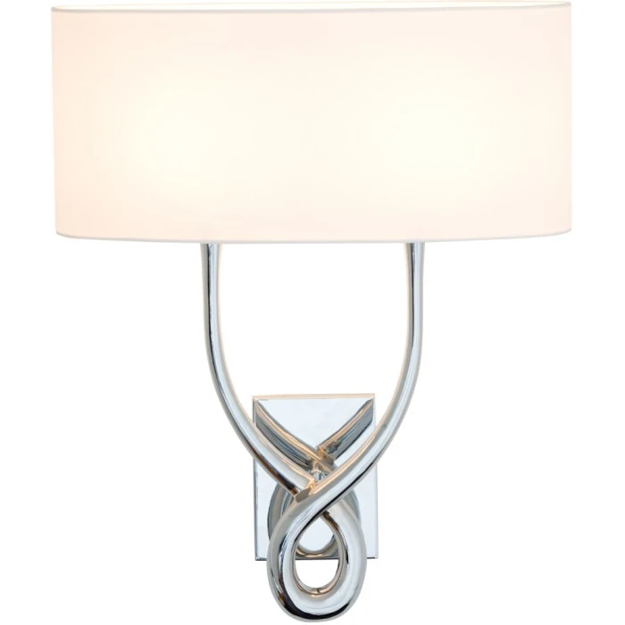 Holländer MONOLOGO Wandleuchte Silber, 2-flammig 5 Holländer MONOLOGO Wandleuchte Silber, 2-flammig – Bild 3