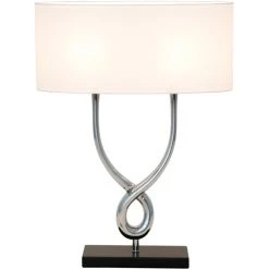 Holl&auml;nder MONUMENTO Tischleuchte Schwarz, Silber, 2-flammig -Günstiges Tischlampen Geschäft hollaender monumento tischleuchte 705 k 1207 2