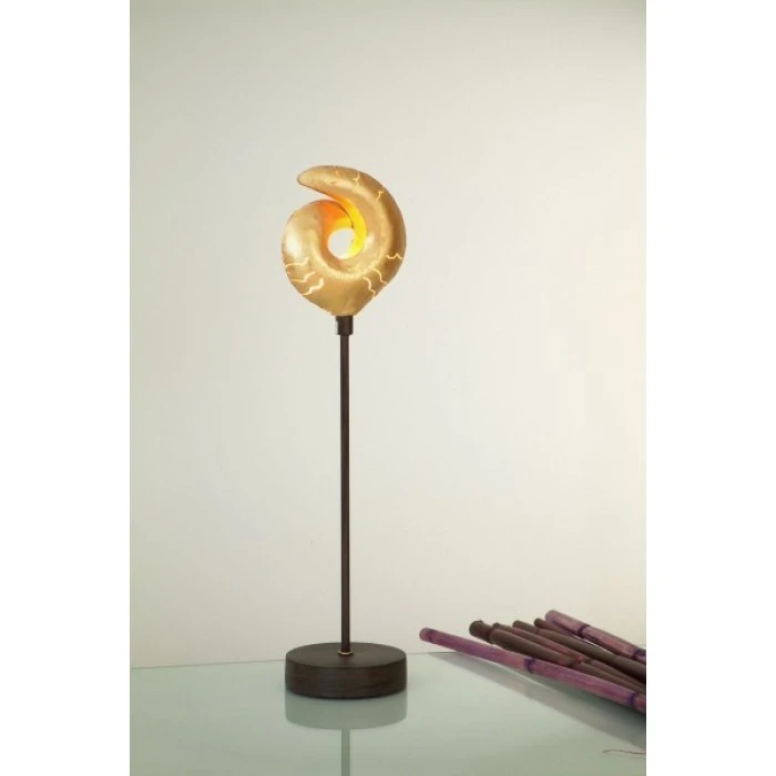 Holländer PICCOLA GAZELLA Tischleuchte Schwarz, Braun, Gold, 1-flammig 3 Holländer PICCOLA GAZELLA Tischleuchte Schwarz, Braun, Gold, 1-flammig