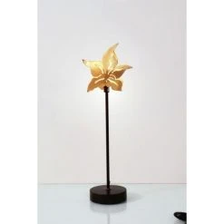 Holländer PICCOLA LUCA Tischleuchte Braun, Gold, 1-flammig