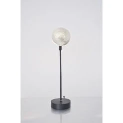 Holländer PICCOLA NAUTILO Tischleuchte Schwarz, Silber, 1-flammig