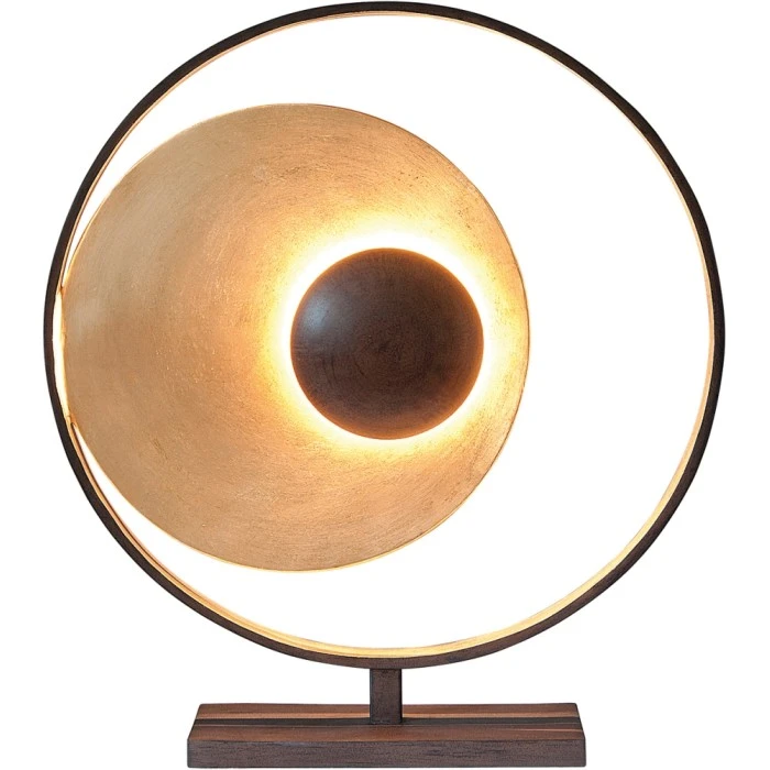 Holländer SATELLITE Tischleuchte Schwarz, Braun, Gold, 4-flammig 5 Holländer SATELLITE Tischleuchte Schwarz, Braun, Gold, 4-flammig – Bild 3