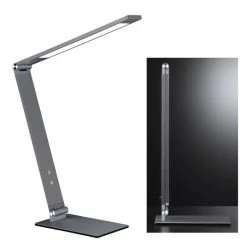 Honsel Leuchten Honsel Geri Tischleuchte LED Grau, 1-flammig -Günstiges Tischlampen Geschäft honsel geri tischleuchte 98141 1