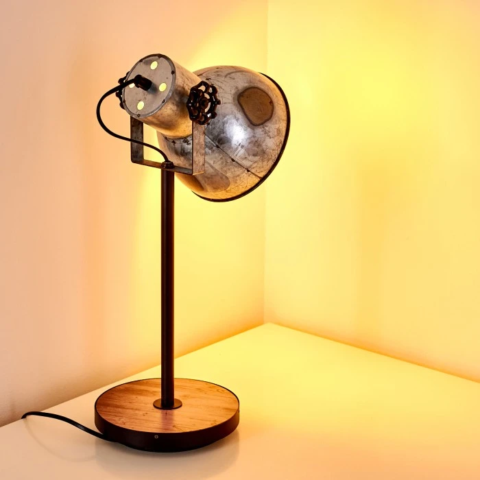 Hofstein Hora Tischleuchte Schwarz, 1-flammig 19 Hofstein Hora Tischleuchte Schwarz, 1-flammig – Bild 17