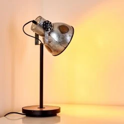 Hofstein Hora Tischleuchte Schwarz, 1-flammig 41 Hofstein Hora Tischleuchte Schwarz, 1-flammig -Günstiges Tischlampen Geschäft hora tischleuchte h3283066 19