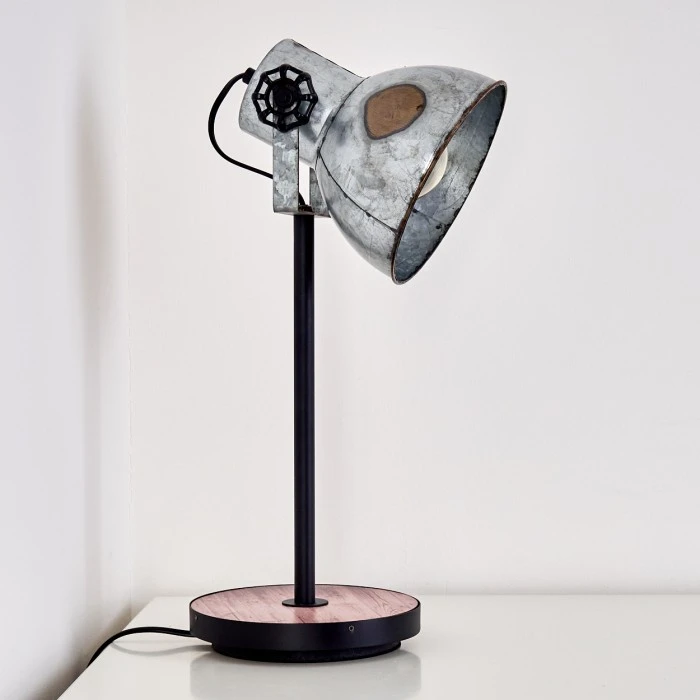 Hofstein Hora Tischleuchte Schwarz, 1-flammig 7 Hofstein Hora Tischleuchte Schwarz, 1-flammig – Bild 5