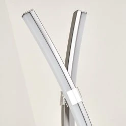 Hofstein Horpmaal Tischleuchte LED Nickel-Matt, 2-flammig -Günstiges Tischlampen Geschäft horpmaal tischleuchte h3273449 do1 4