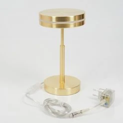 Hofstein Huallilemu Tischleuchte LED Messing, 1-flammig -Günstiges Tischlampen Geschäft huallilemu tischleuchte h3610183 4