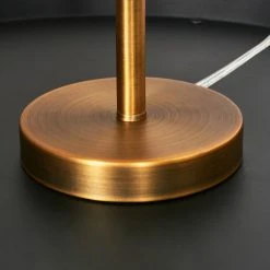 Hofstein Huallilemu Tischleuchte LED Altmessing, 1-flammig -Günstiges Tischlampen Geschäft huallilemu tischleuchte h3610206 5