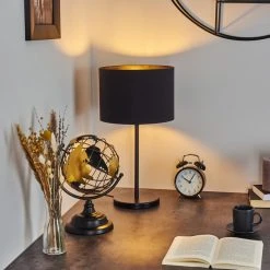 Hofstein Huarate Tischleuchte Schwarz, 1-flammig 22 Hofstein Huarate Tischleuchte Schwarz, 1-flammig -Günstiges Tischlampen Geschäft huarate tischleuchte h3415290 8