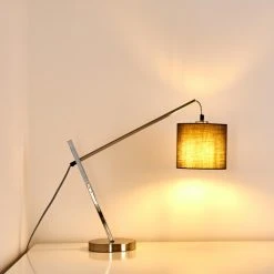 Reality Huemoz Tischleuchte Nickel-Matt, 1-flammig -Günstiges Tischlampen Geschäft huemoz tischleuchte h3285268 do1 20