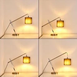 Reality Huemoz Tischleuchte Nickel-Matt, 1-flammig -Günstiges Tischlampen Geschäft huemoz tischleuchte h3285268 do1 3