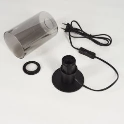 Hofstein Hunouri Tischleuchte Schwarz, 1-flammig 16 Hofstein Hunouri Tischleuchte Schwarz, 1-flammig -Günstiges Tischlampen Geschäft hunouri tischleuchte h3412367 4