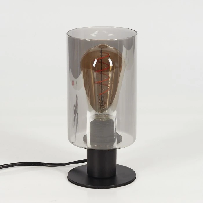 Hofstein Hunouri Tischleuchte Schwarz, 1-flammig 10 Hofstein Hunouri Tischleuchte Schwarz, 1-flammig – Bild 8