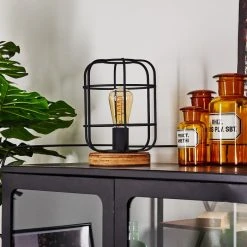 Hofstein Husvik Tischleuchte Holz hell, 1-flammig -Günstiges Tischlampen Geschäft husvik tischleuchte h3399941 9