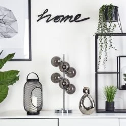 Hofstein Hyco Tischleuchte Chrom, 6-flammig -Günstiges Tischlampen Geschäft hyco tischleuchte h3538067 1