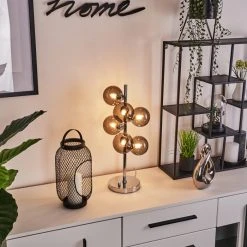 Hofstein Hyco Tischleuchte Chrom, 6-flammig -Günstiges Tischlampen Geschäft hyco tischleuchte h3538067 10