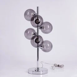 Hofstein Hyco Tischleuchte Chrom, 6-flammig -Günstiges Tischlampen Geschäft hyco tischleuchte h3538067 4