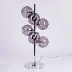 Hofstein Hyco Tischleuchte Chrom, 6-flammig -Günstiges Tischlampen Geschäft hyco tischleuchte h3538067 7