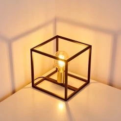 Hofstein Ibusuki Tischleuchte Messing, Schwarz, Gold, 1-flammig -Günstiges Tischlampen Geschäft ibusuki tischleuchte h3358139 11