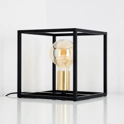 Hofstein Ibusuki Tischleuchte Messing, Schwarz, Gold, 1-flammig -Günstiges Tischlampen Geschäft ibusuki tischleuchte h3358139 14