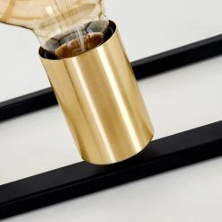 Hofstein Ibusuki Tischleuchte Messing, Schwarz, Gold, 1-flammig -Günstiges Tischlampen Geschäft ibusuki tischleuchte h3358139 9