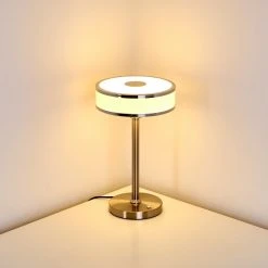 Hofstein Icogne Tischleuchte LED Weiß, 1-flammig -Günstiges Tischlampen Geschäft icogne tischleuchte h3300831 do1 15