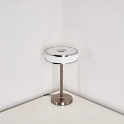 Hofstein Icogne Tischleuchte LED Weiß, 1-flammig -Günstiges Tischlampen Geschäft icogne tischleuchte h3300831 do1 16