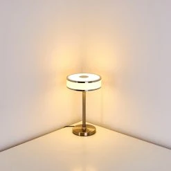 Hofstein Icogne Tischleuchte LED Weiß, 1-flammig -Günstiges Tischlampen Geschäft icogne tischleuchte h3300831 do1 19