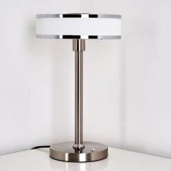 Hofstein Icogne Tischleuchte LED Weiß, 1-flammig -Günstiges Tischlampen Geschäft icogne tischleuchte h3300831 do1 5