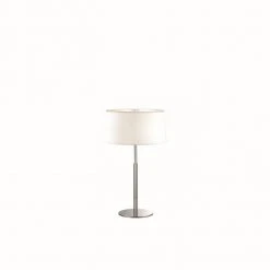 Ideallux Ideal Lux HILTON Tischleuchte Weiß, 2-flammig