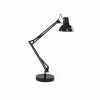 Ideallux Ideal Lux WALLY Tischleuchte Schwarz, 1-flammig -Günstiges Tischlampen Geschäft ideal lux wally tischleuchte 61191 0