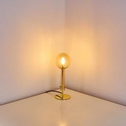 Hofstein Ikeda Tischleuchte Gold, 1-flammig -Günstiges Tischlampen Geschäft ikeda tischleuchte h3361399 12