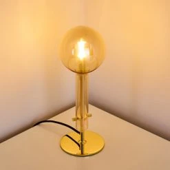 Hofstein Ikeda Tischleuchte Gold, 1-flammig -Günstiges Tischlampen Geschäft ikeda tischleuchte h3361399 5
