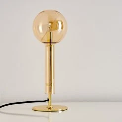 Hofstein Ikeda Tischleuchte Gold, 1-flammig -Günstiges Tischlampen Geschäft ikeda tischleuchte h3361399 6