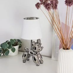 Hofstein Inupal Tischleuchte Silber, 1-flammig -Günstiges Tischlampen Geschäft inupal tischleuchte h3396445 9