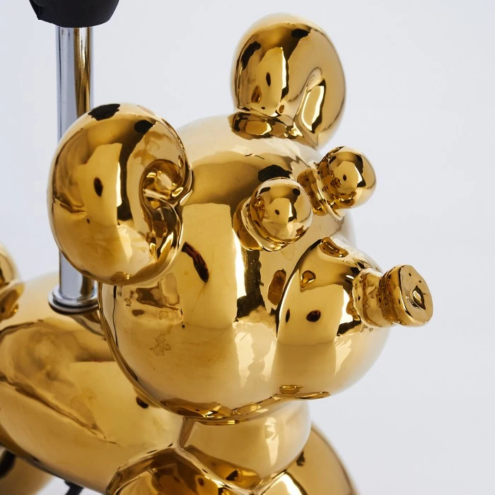 Hofstein Inupal Tischleuchte Gold, 1-flammig 8 Hofstein Inupal Tischleuchte Gold, 1-flammig – Bild 6