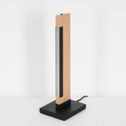 Hofstein Inzino Tischleuchte LED Schwarz, Naturfarben, 1-flammig -Günstiges Tischlampen Geschäft inzino tischleuchte h3456729 7