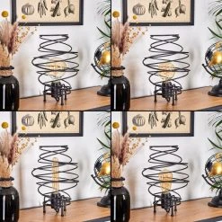 Hofstein Iserables Tischleuchte Schwarz, 1-flammig -Günstiges Tischlampen Geschäft iserables tischleuchte h3546086 1