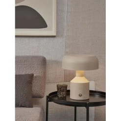 It's about Romi Porto Tischleuchte Beige, 1-flammig