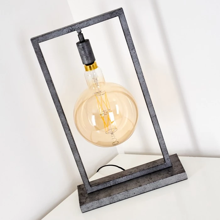 Hofstein Janskloster Tischleuchte Schwarz, 1-flammig 15 Hofstein Janskloster Tischleuchte Schwarz, 1-flammig – Bild 13