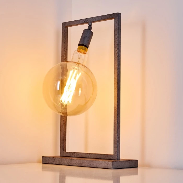 Hofstein Janskloster Tischleuchte Schwarz, 1-flammig 19 Hofstein Janskloster Tischleuchte Schwarz, 1-flammig – Bild 17