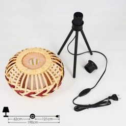 Hofstein Jaurama Tischleuchte Schwarz, 1-flammig -Günstiges Tischlampen Geschäft jaurama tischleuchte h3389188 4