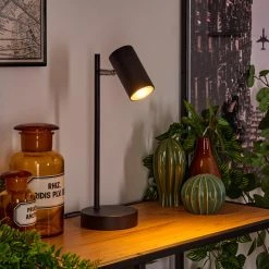 Hofstein Javel Tischleuchte Chrom, Schwarz, 1-flammig 20 Hofstein Javel Tischleuchte Chrom, Schwarz, 1-flammig -Günstiges Tischlampen Geschäft javel tischleuchte h3446447 6