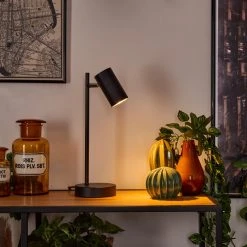 Hofstein Javel Tischleuchte Chrom, Schwarz, 1-flammig 22 Hofstein Javel Tischleuchte Chrom, Schwarz, 1-flammig -Günstiges Tischlampen Geschäft javel tischleuchte h3446447 8