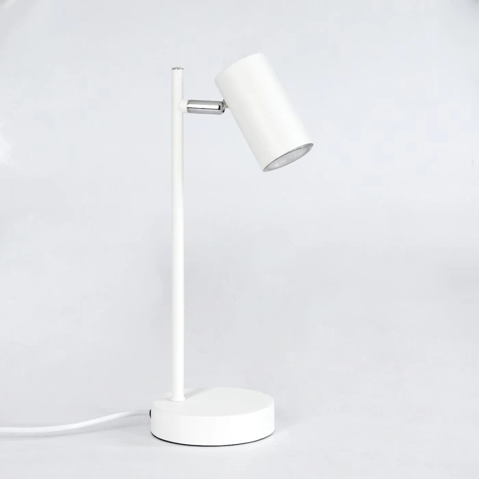 Hofstein Javel Tischleuchte Chrom, Weiß, 1-flammig 10 Hofstein Javel Tischleuchte Chrom, Weiß, 1-flammig – Bild 8