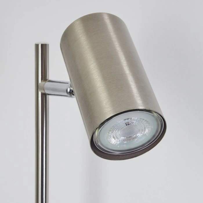 Hofstein Javel Tischleuchte Nickel-Matt, Chrom, 1-flammig 13 Hofstein Javel Tischleuchte Nickel-Matt, Chrom, 1-flammig – Bild 11