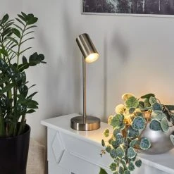 Hofstein Javel Tischleuchte Nickel-Matt, Chrom, 1-flammig 21 Hofstein Javel Tischleuchte Nickel-Matt, Chrom, 1-flammig -Günstiges Tischlampen Geschäft javel tischleuchte h3535929 6