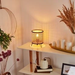 Hofstein Jonas Tischleuchte Schwarz, 1-flammig -Günstiges Tischlampen Geschäft jonas tischleuchte h3405598 10