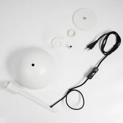 Hofstein Kaitulai Tischleuchte Weiß, 1-flammig -Günstiges Tischlampen Geschäft kaitulai tischleuchte h3450956 4